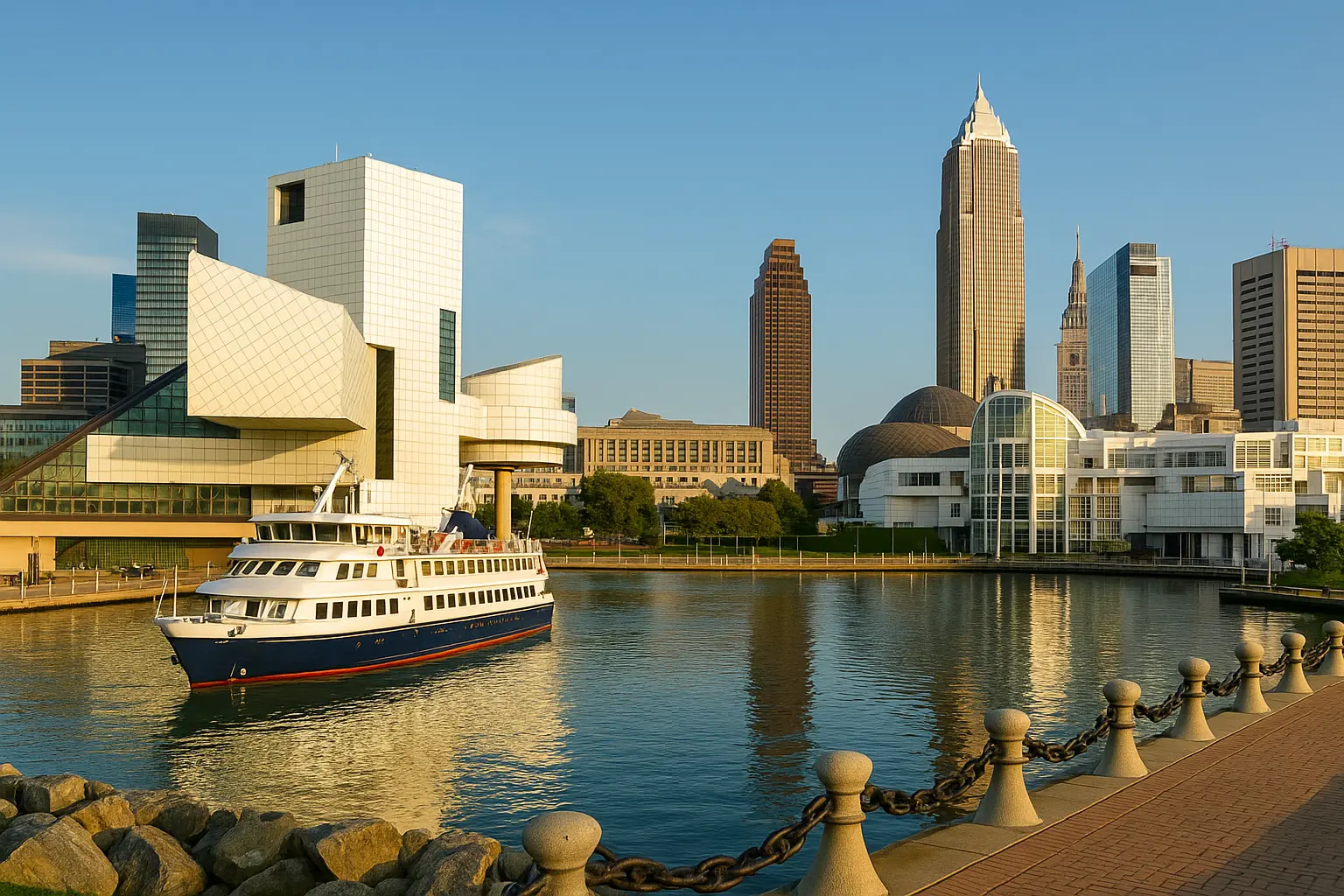 American Cruise Lines Great Lakes itineraries 2026 Cleveland port