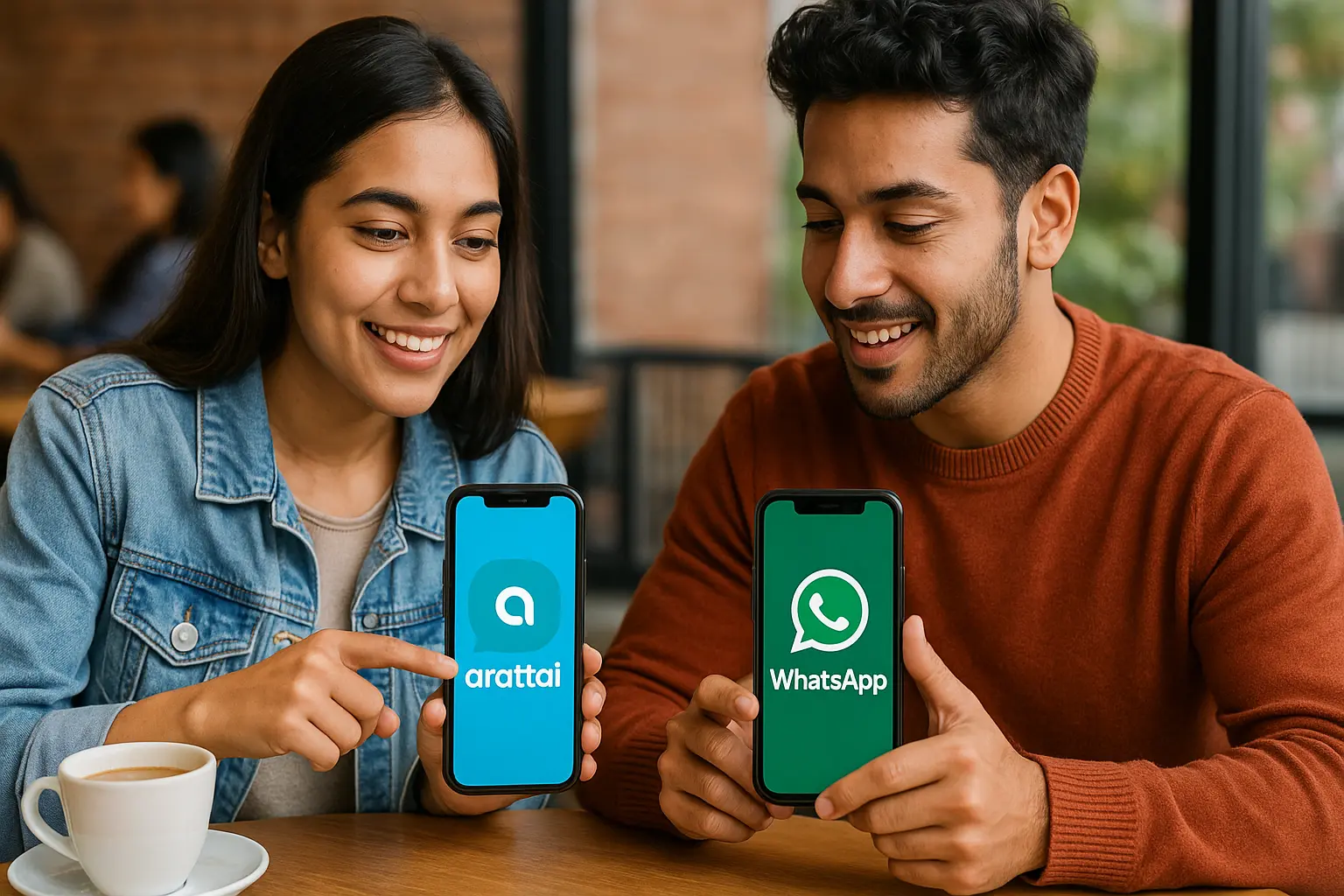 Arattai messenger app features compared to WhatsApp user comparison