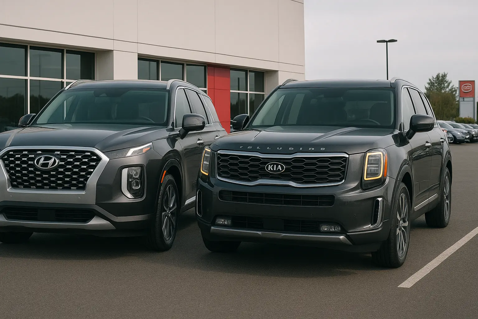 Hyundai Palisade vs Kia Telluride