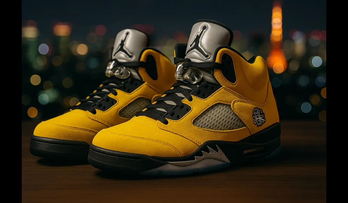 Jordan 5 Tokyo yellow suede review