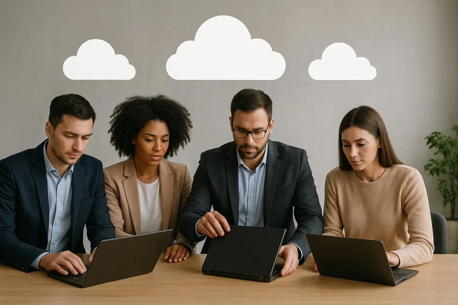 Logos of Microsoft Migration, BitTitan, and Cloudiway shown for comparison.