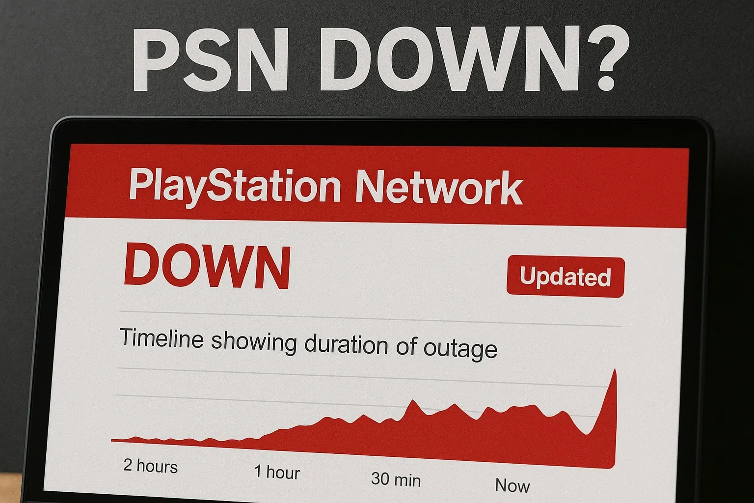 PlayStation Network Support app interface on smartphone