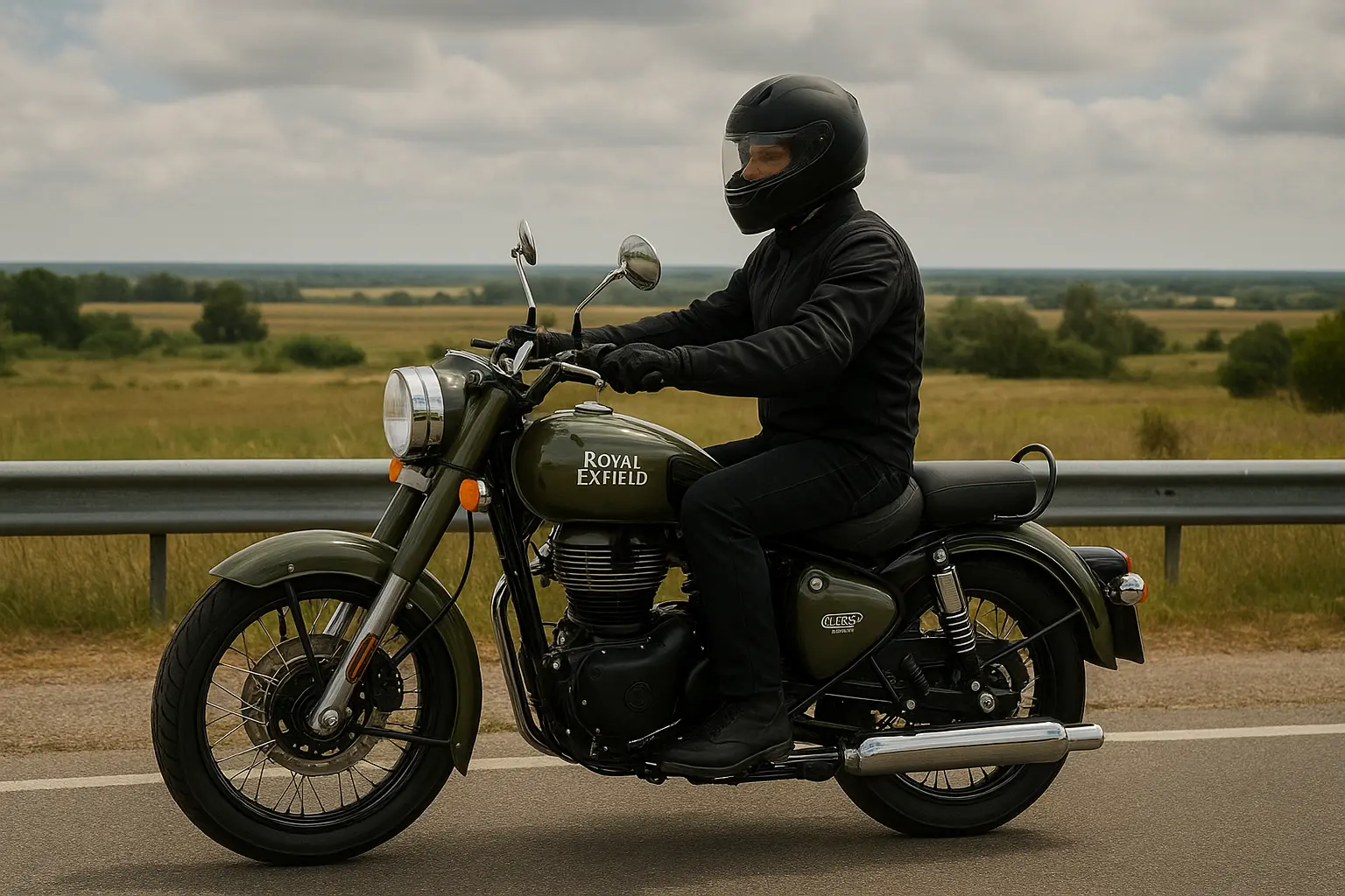 Royal Enfield Classic 350 price rider.