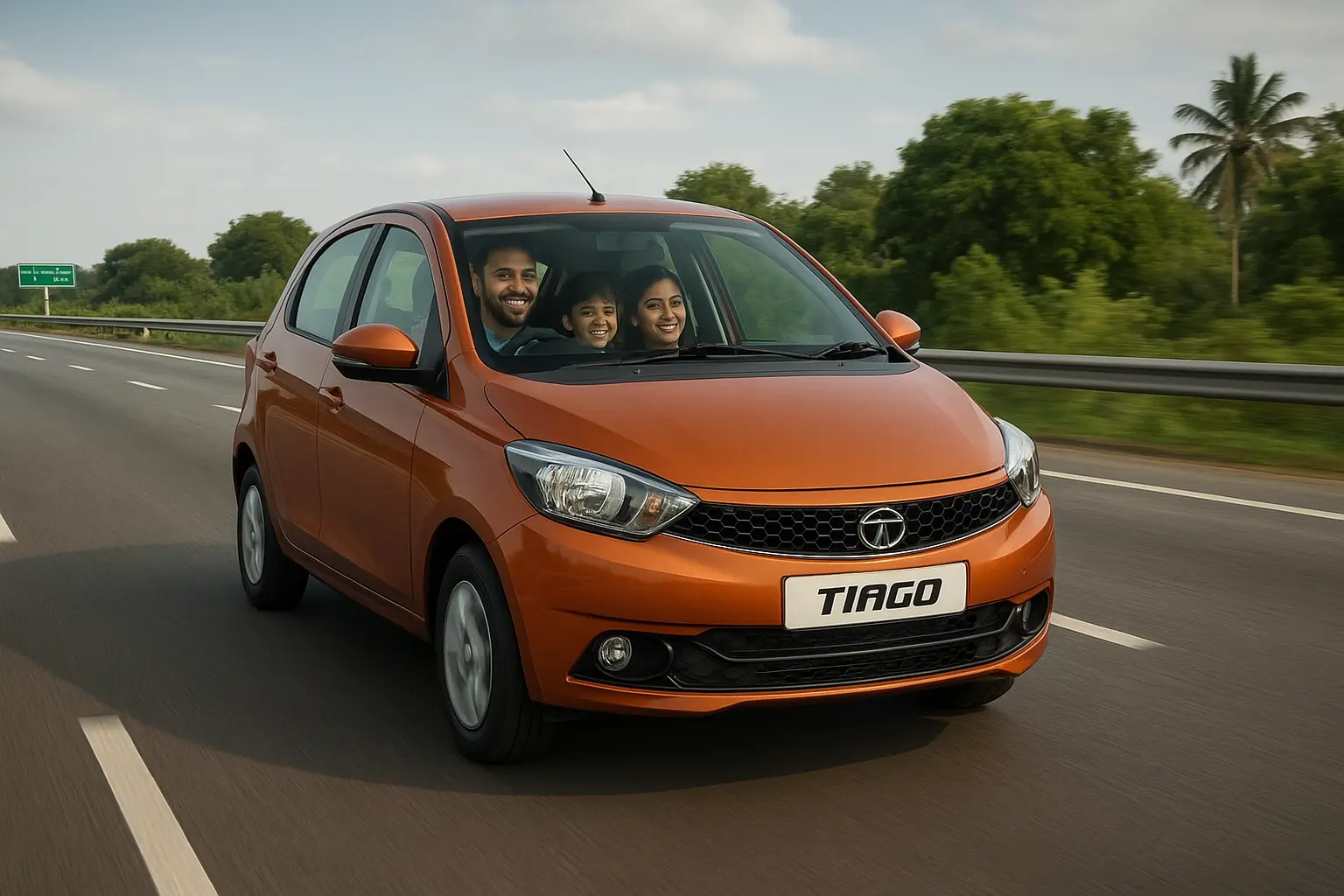 Tata Tiago price after GST family drive.