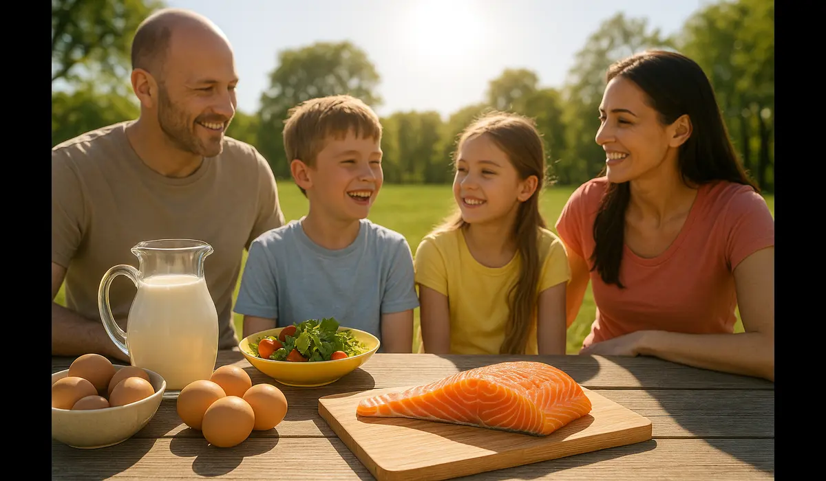 Natural sources of vitamin D for disease prevention.