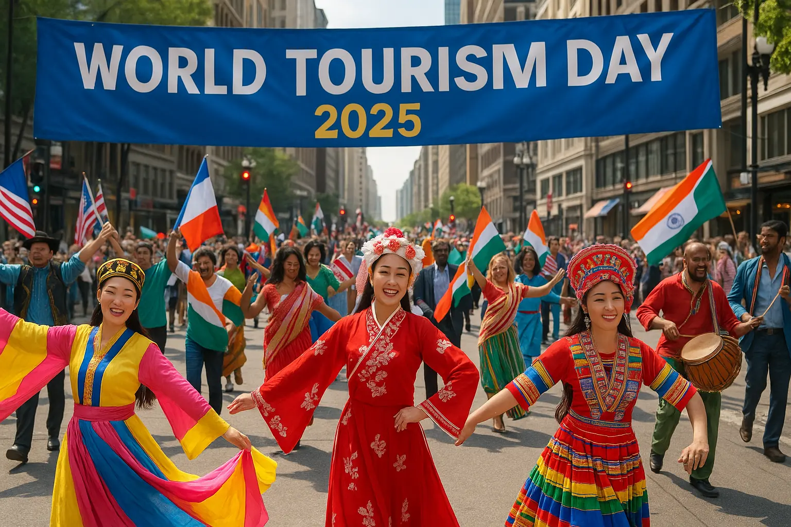 how to celebrate World Tourism Day in the US 2025 cultural parade