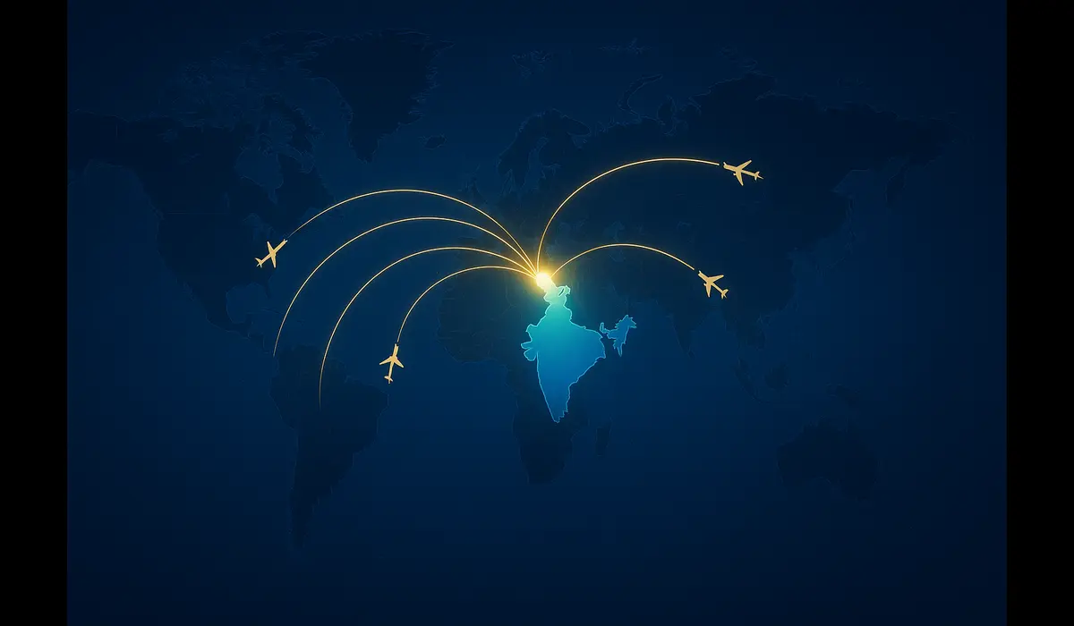 Air India Transformation 2025 global route expansion and new destinations.