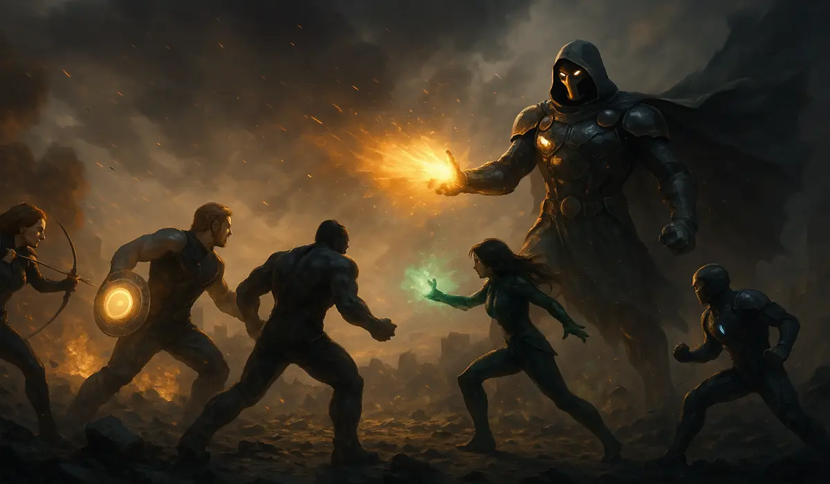 Avengers Doomsday final battle Doctor Doom scene.