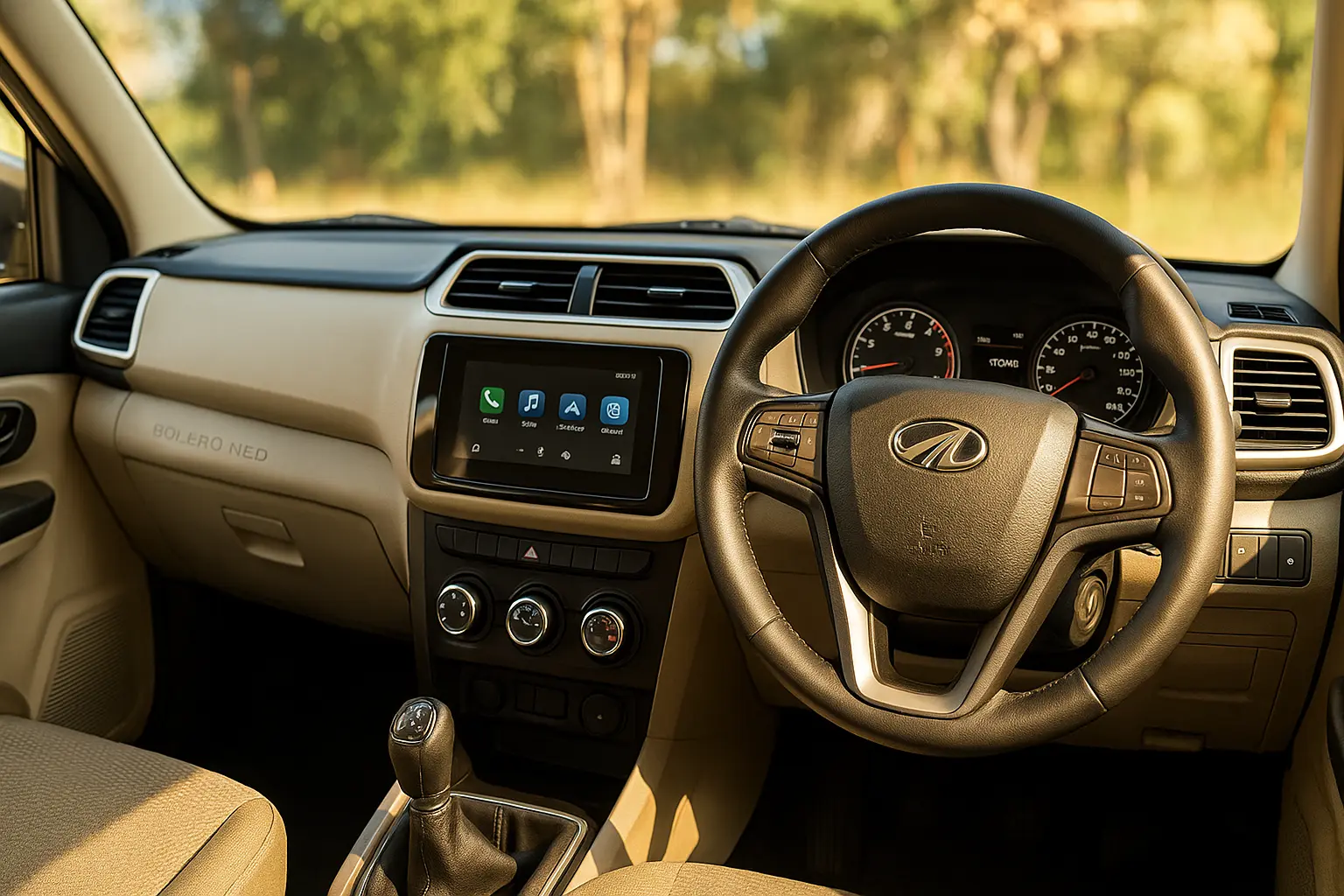 Mahindra Bolero Neo interior price features