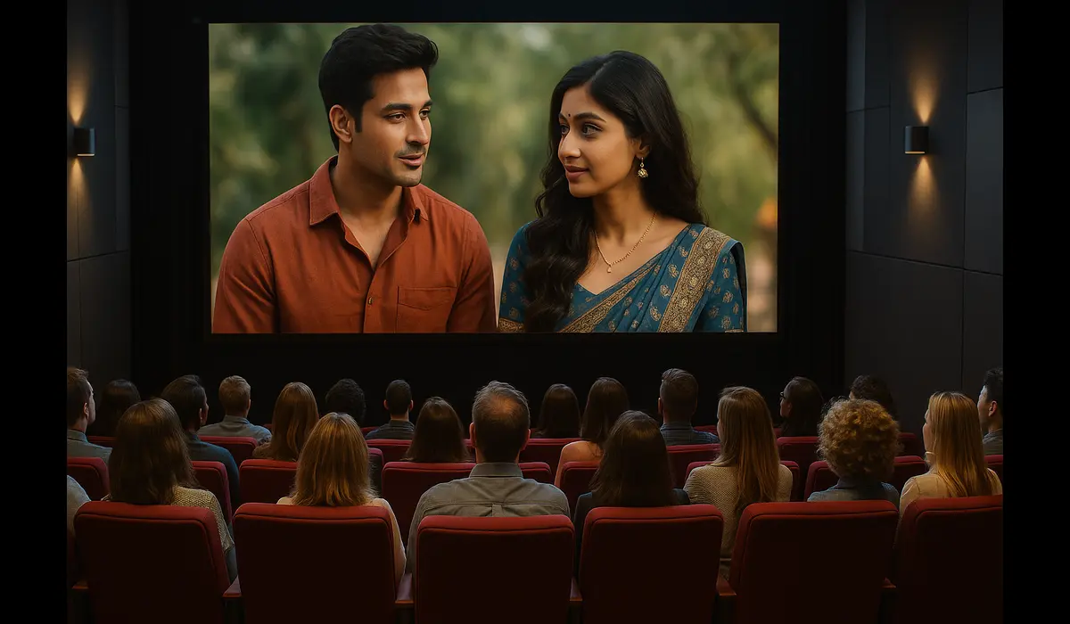 U.S. audience watching Bollywood movie