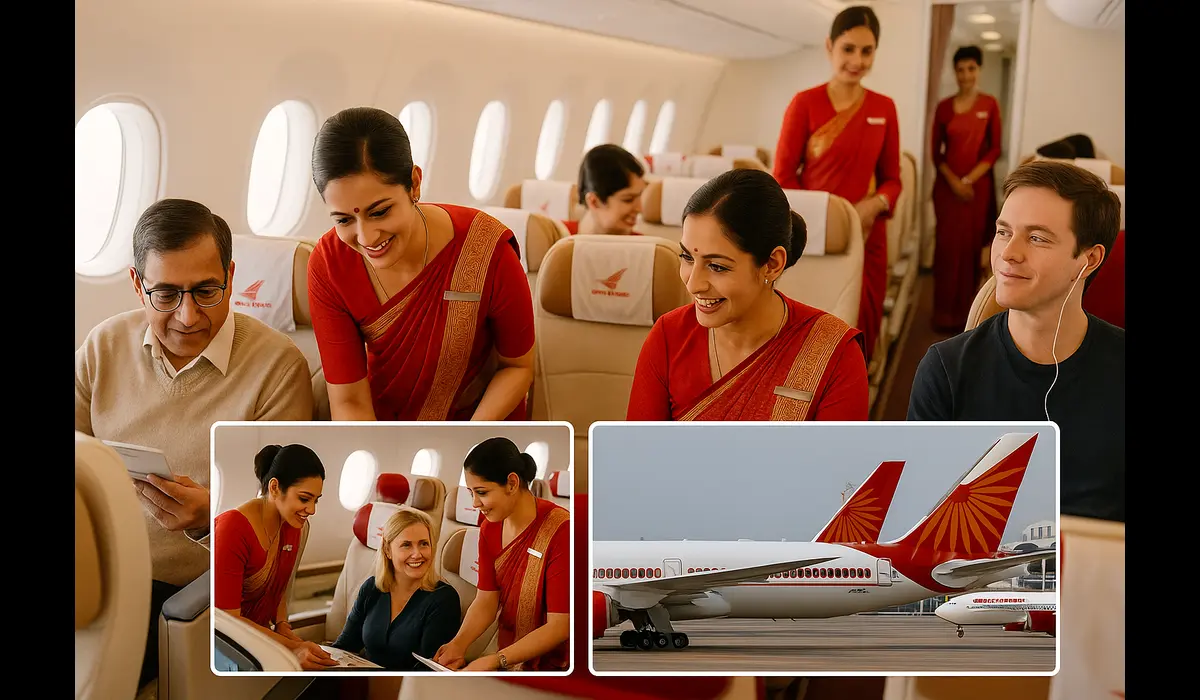 Air India crew service