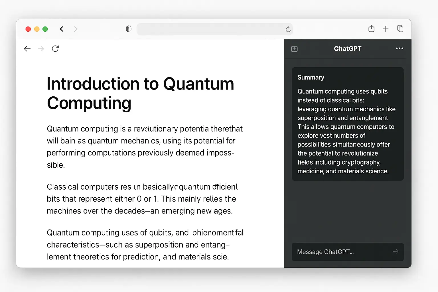 ChatGPT Atlas AI browser features