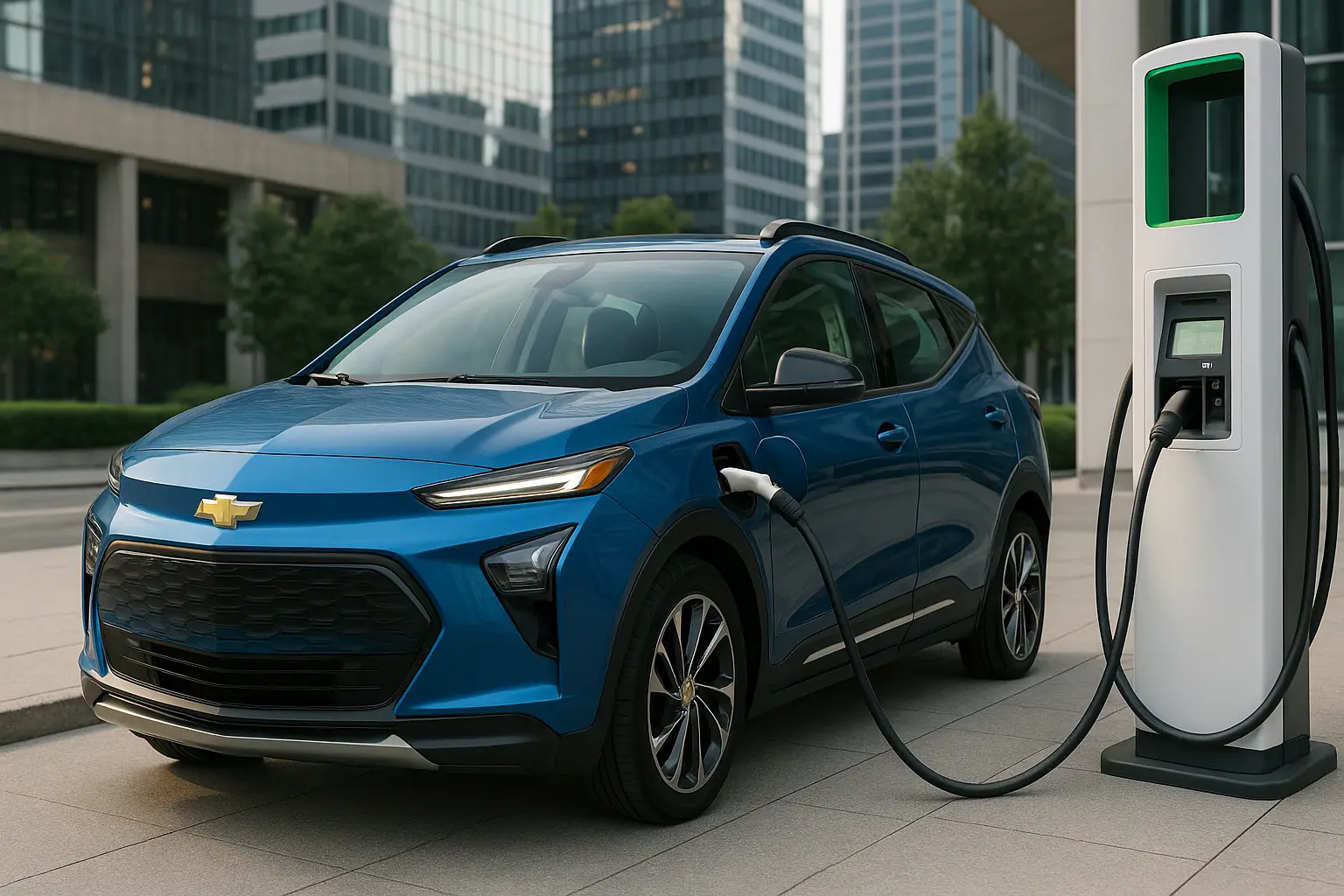 Chevrolet Bolt EUV 2025 affordable electric car USA.