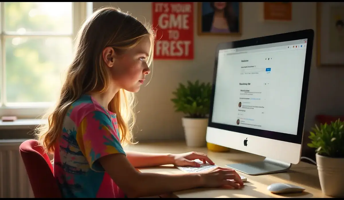 Comet browser AI summary tool in action.