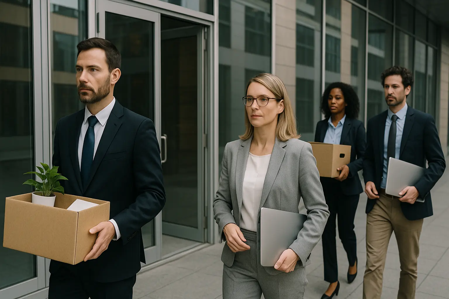 Amazon employees after layoffs 2025