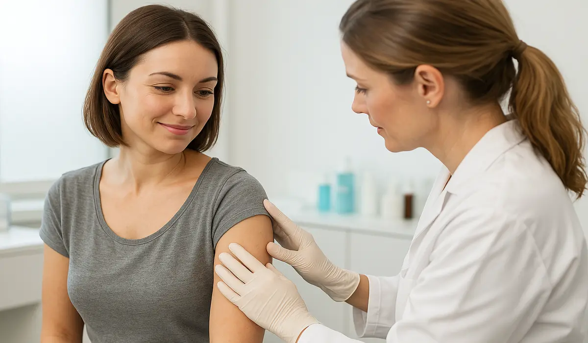 Chronic urticaria patient recovery after treatment