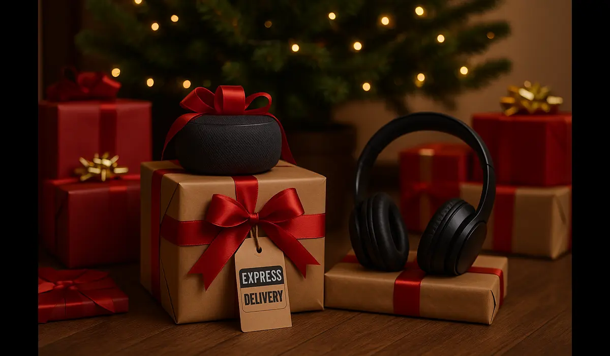 Digital Christmas gift card as last-minute Christmas gift idea with fast USA delivery.