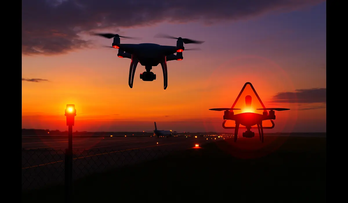 drone threat at munich airport 2025