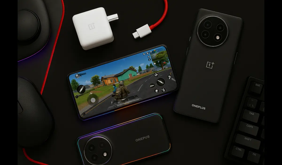 OnePlus 15 gaming setup