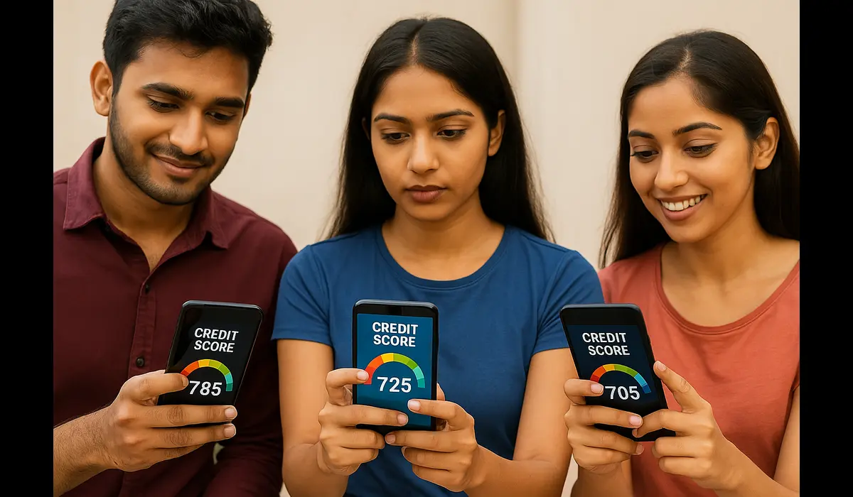 india credit score trends