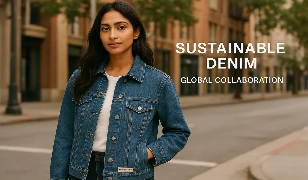 Indian celebrity fashion collab highlighting sustainable streetwear.