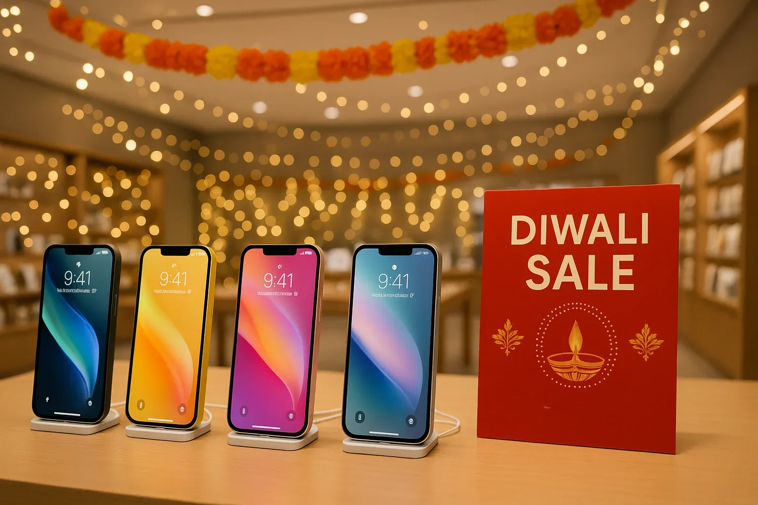 Apple iPhone 16 Diwali discount and exchange offers close-up