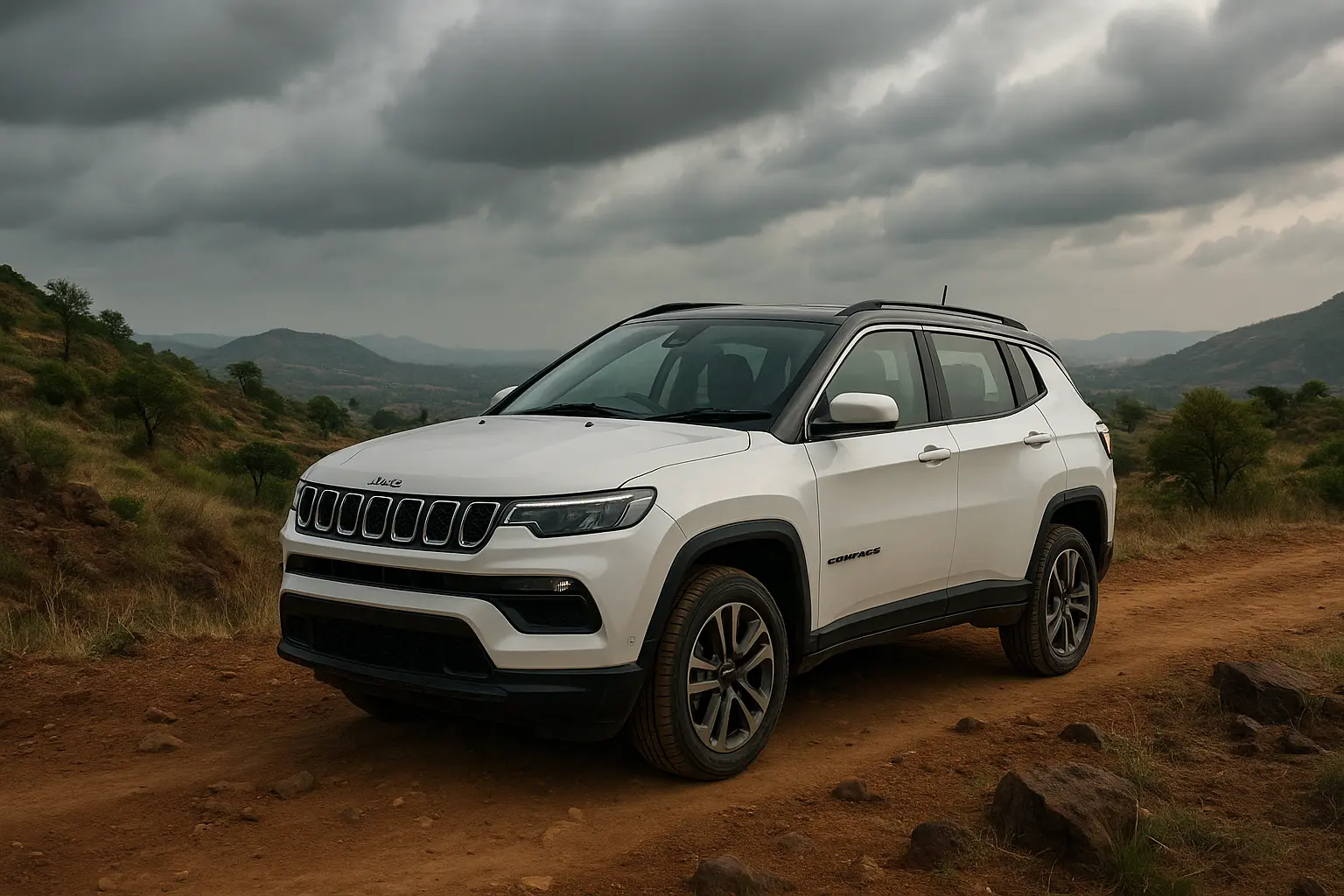 Jeep Compass popular USA car brand India.