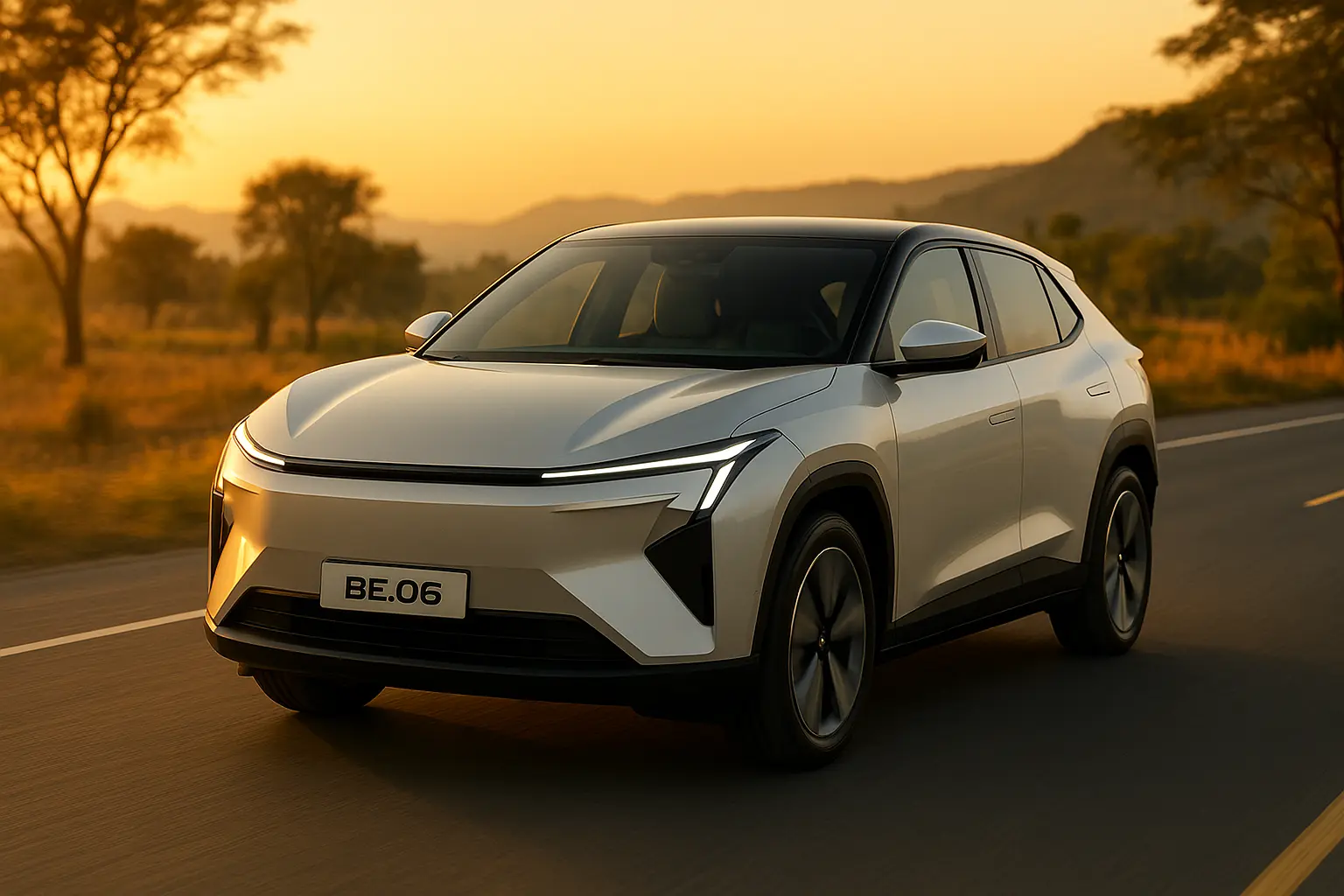 Mahindra BE 6 long range EV SUV