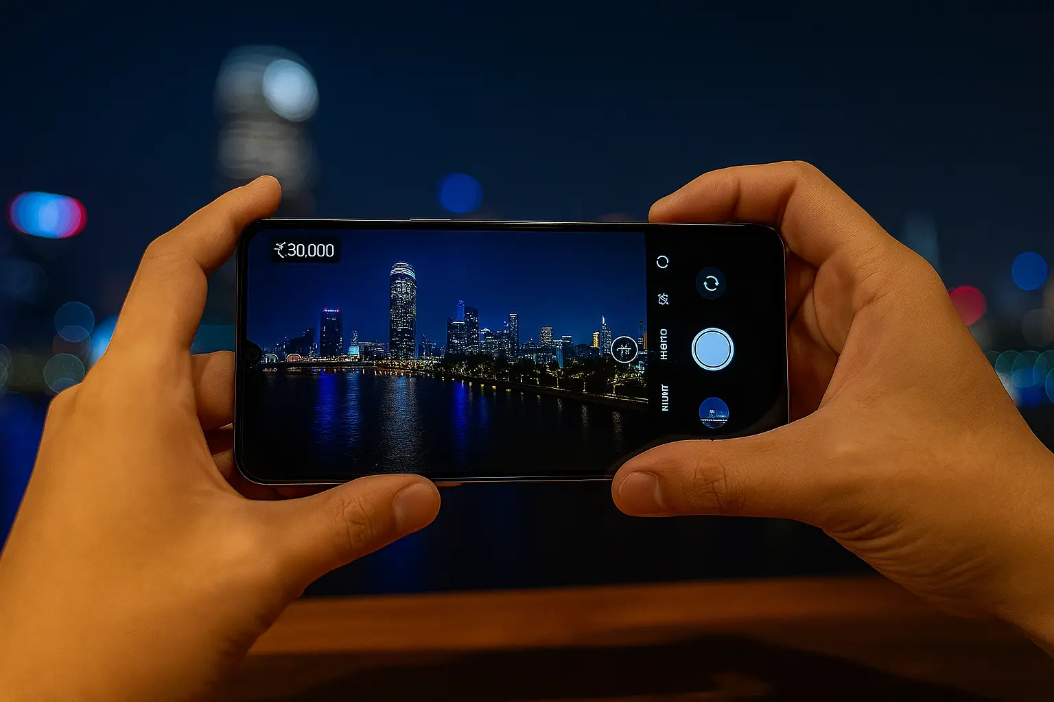 best camera phone under 30000 India night capture