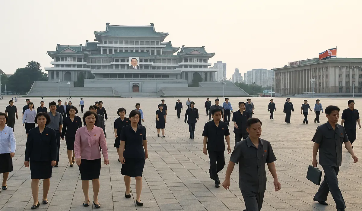 Daily life inside North Korea.