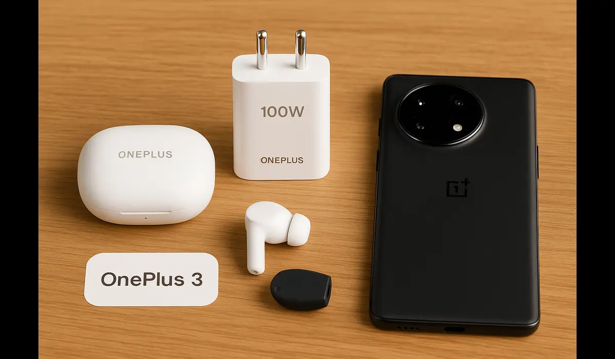 OnePlus 15 early buyer bundle accessories India.