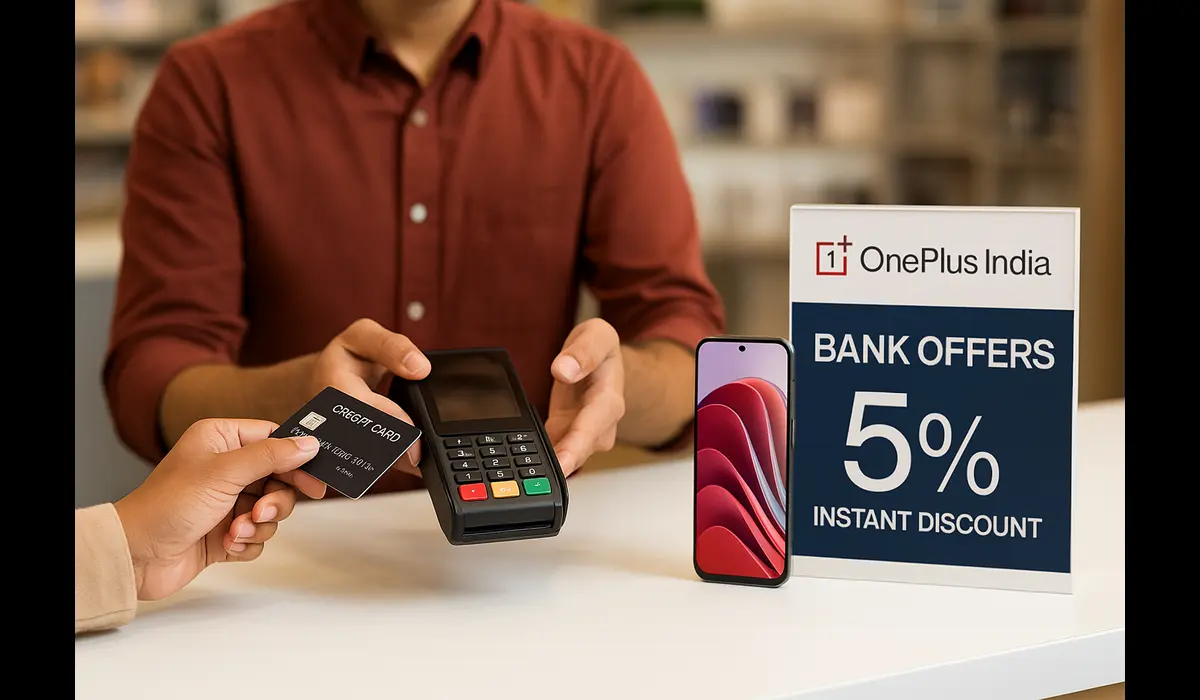 OnePlus 15 bank discount India.