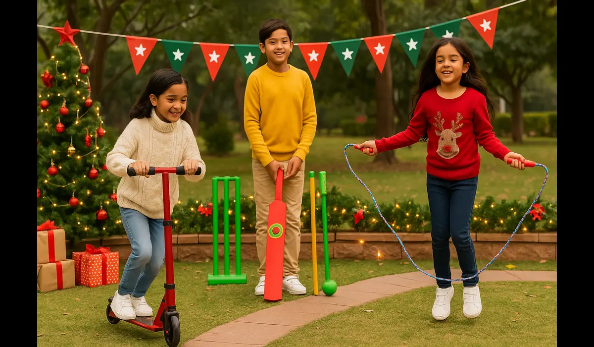 Christmas gift for kids in India — outdoor sports and activity sets