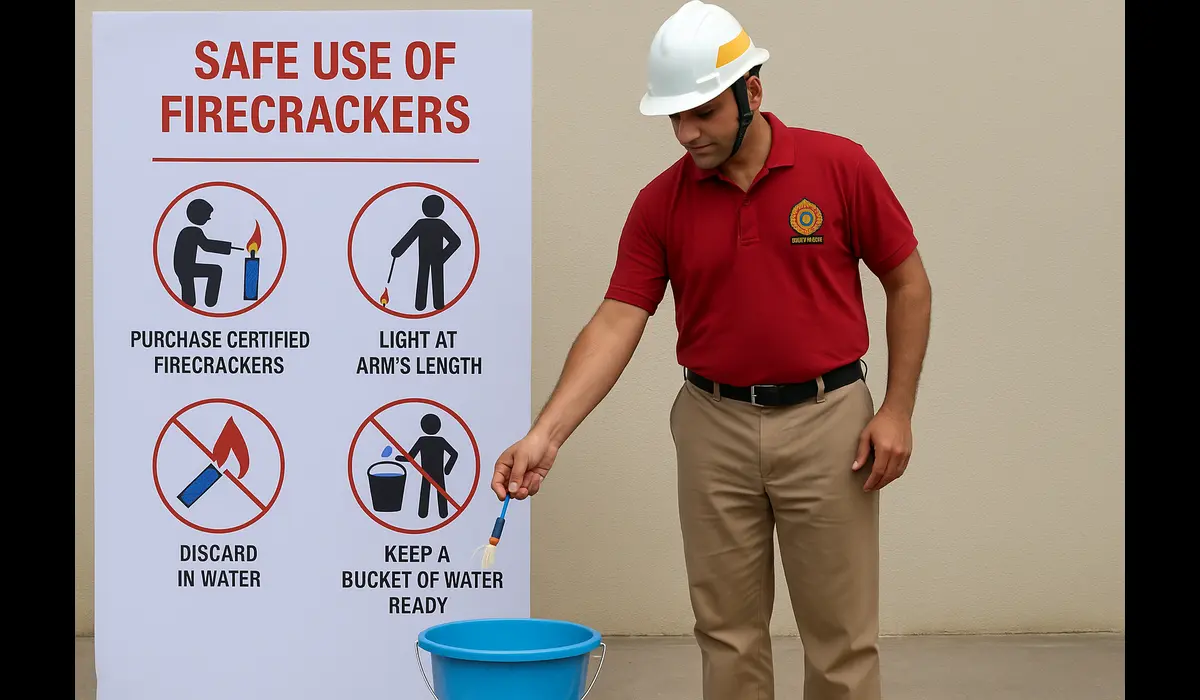 cracker safety regulations India