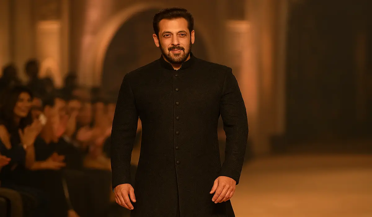 Salman Khan at Vikram Phadnis show