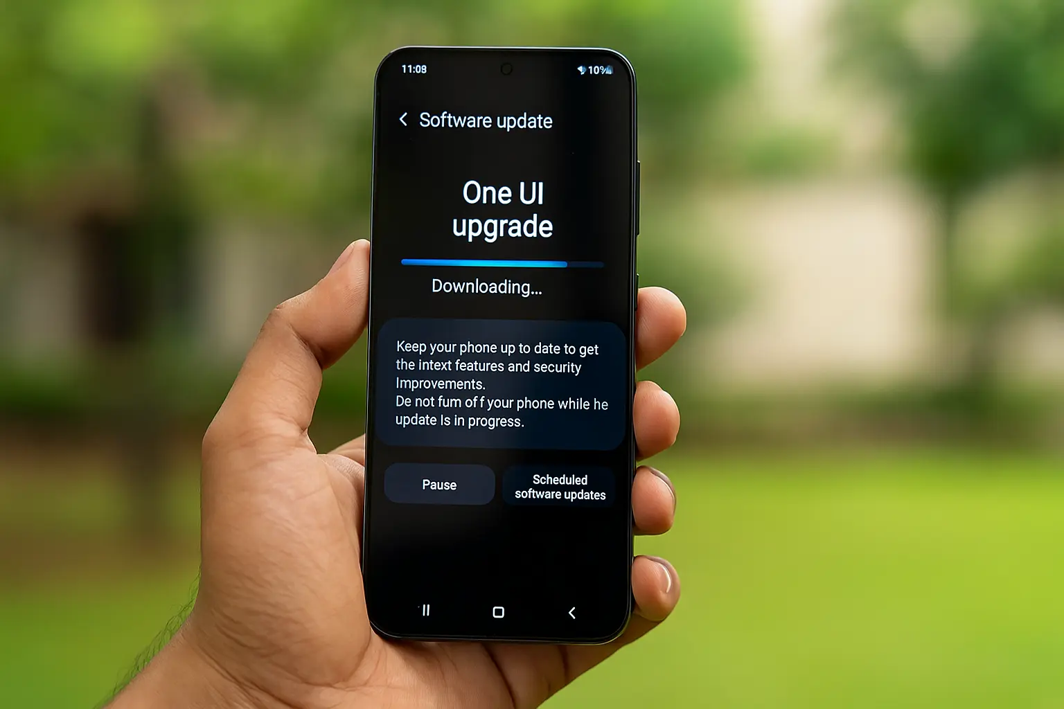 install One UI 8 on Galaxy phones.
