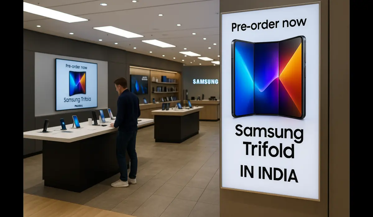 Samsung Trifold phone price in India expected pre-booking