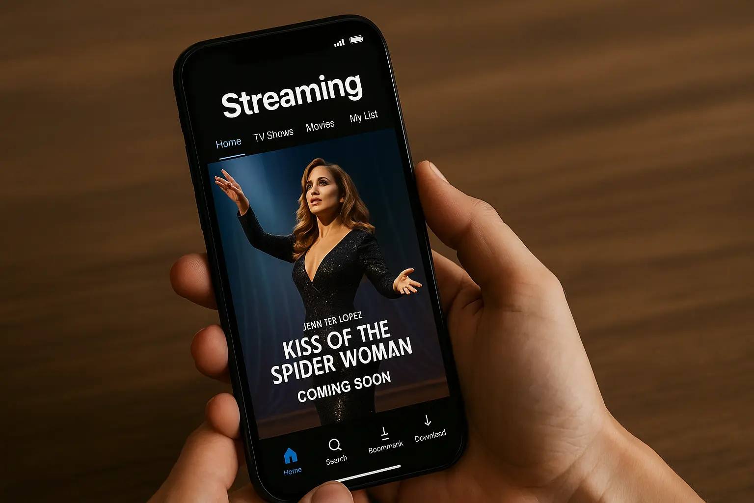 jennifer lopez latest film kiss of the spider woman streaming platforms usa streaming notice