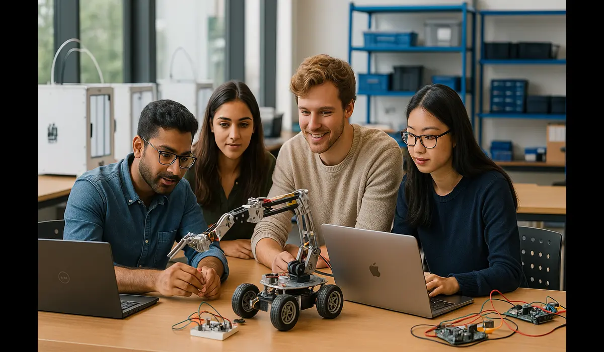 STEM students robotics USA