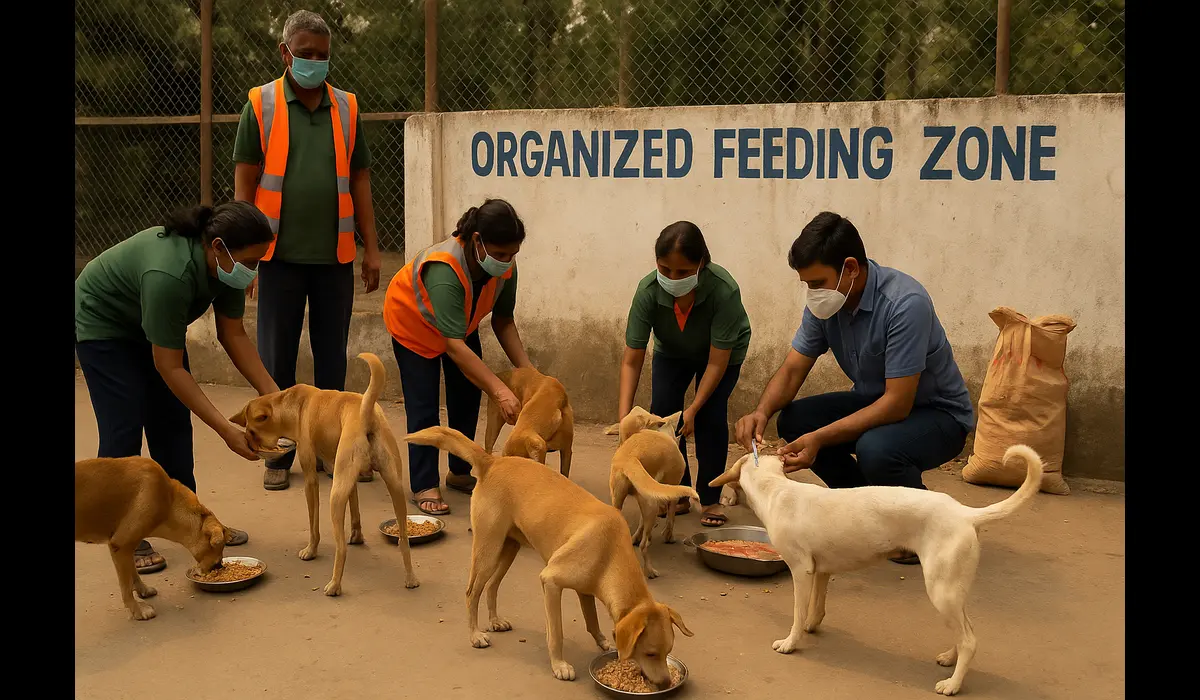 Supreme Court stray dog feeding rules 2025