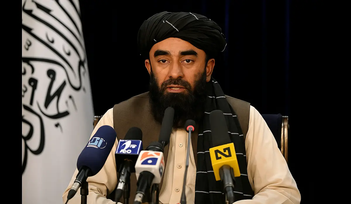 Taliban mocks Pakistan during press statement