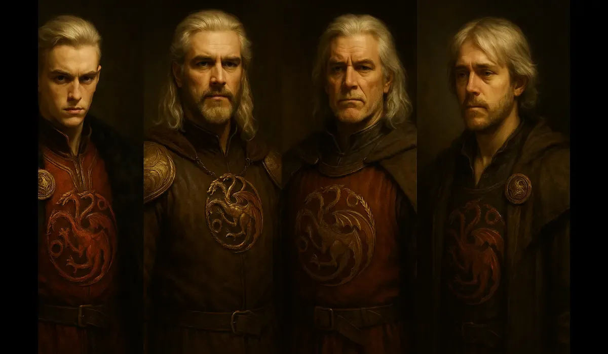 Targaryen royals in A Knight of the Seven Kingdoms cast & character list.