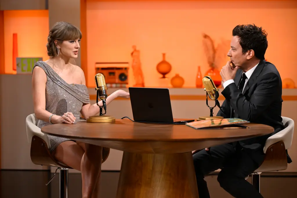 Taylor Swift relationship discussion during TV interview