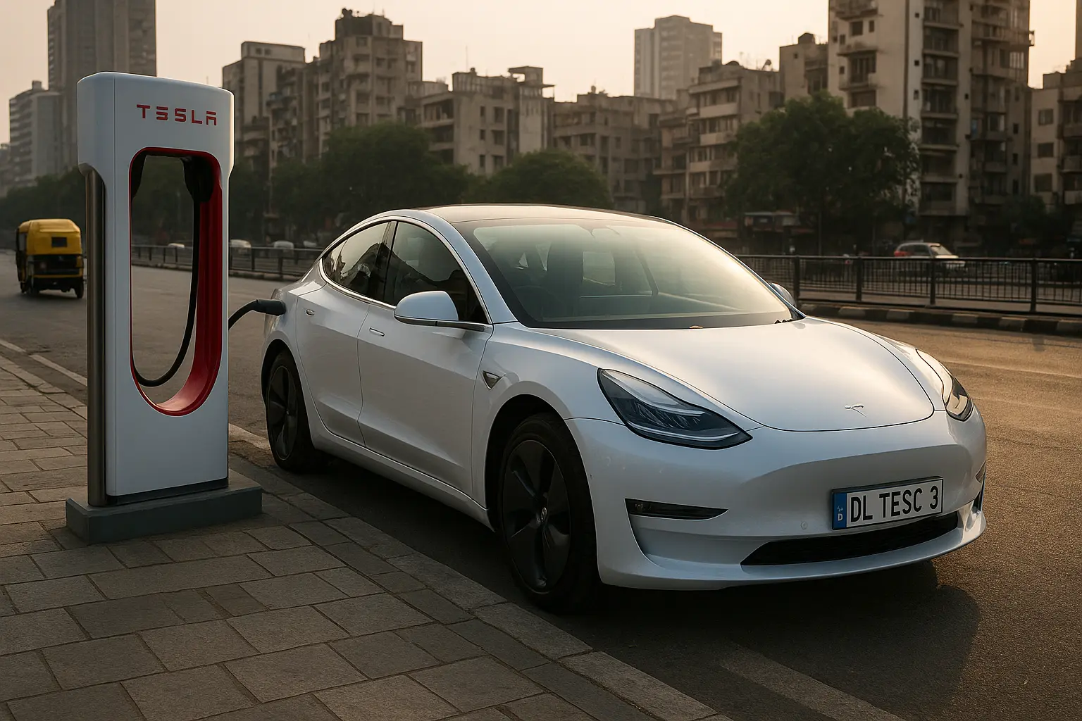 Tesla USA car brand fan base India.