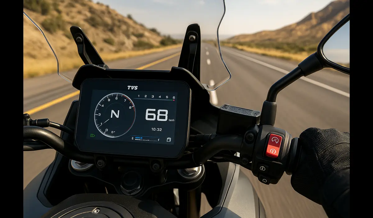 TVS RTX 300 highway range