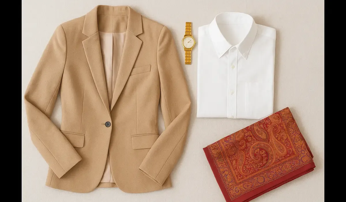 USA workwear essentials blended with Indian accessories.