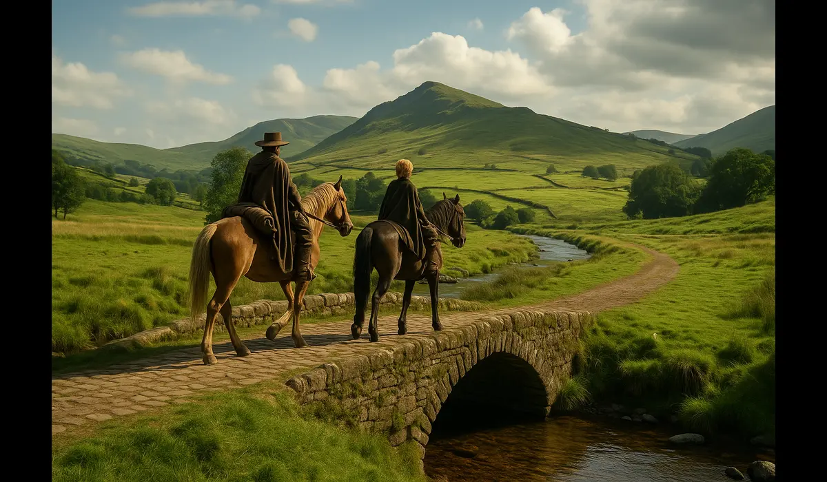 A Knight of the Seven Kingdoms traveling scene