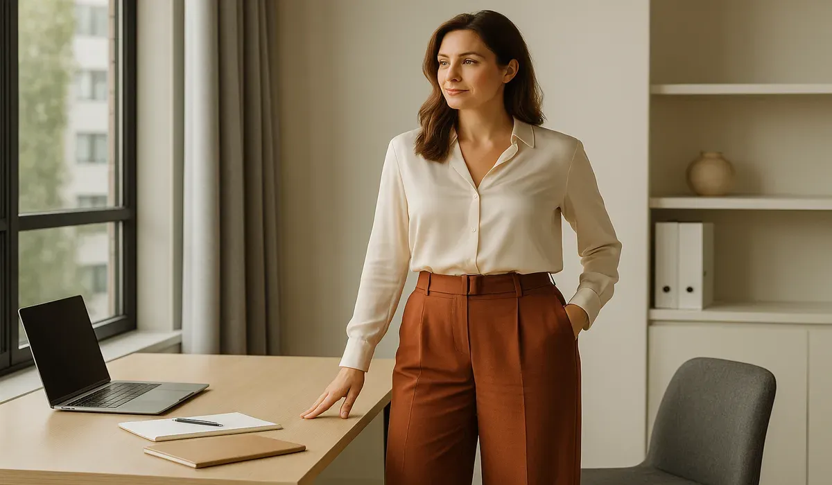 women’s workwear fashion USA trousers