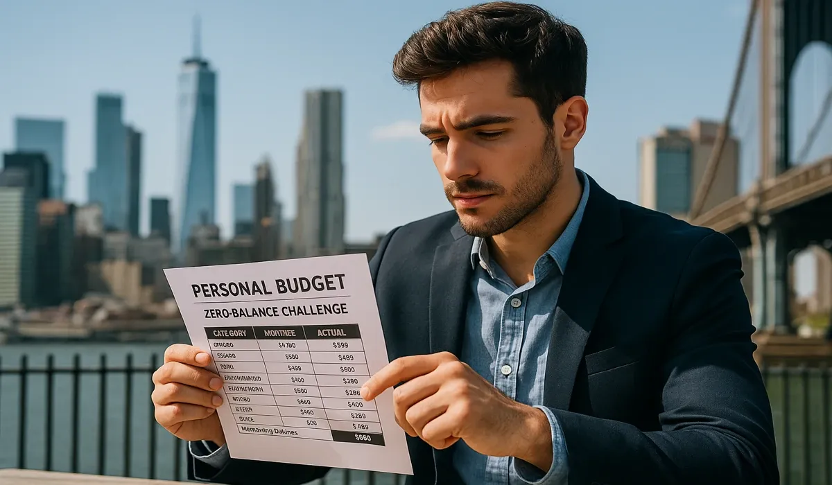 Budgeting made simple adopting zero-balance savings in USA.