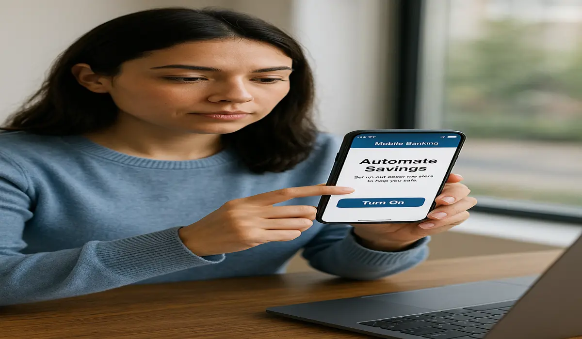 Automate emergency fund savings USA